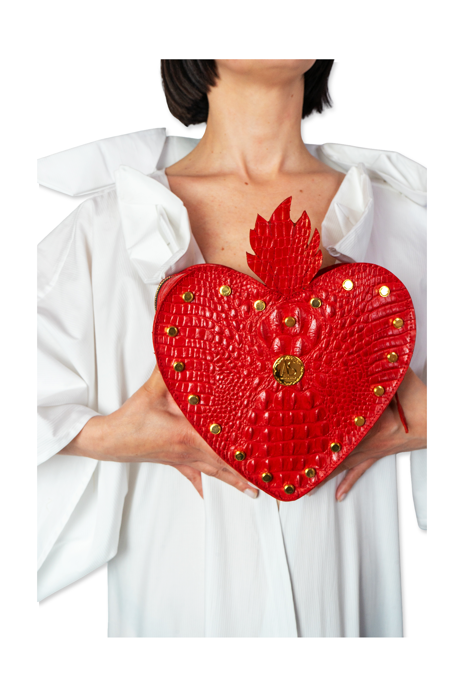 Sacro cuore rosso - A.S. Alessandra Salerno - Atelier Palermo - foto 2